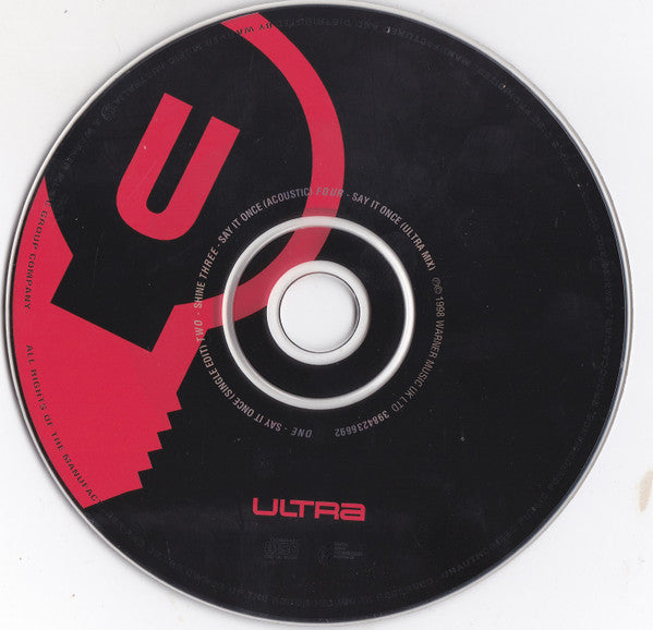 Ultra (8) : Say It Once (CD, Single)