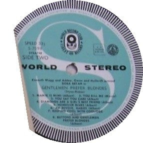 Various : Gentlemen Prefer Blondes (LP, Album, Club)