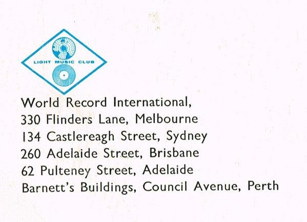 Various : Roberta / Music In the Air (LP, Album, Mono, Club)