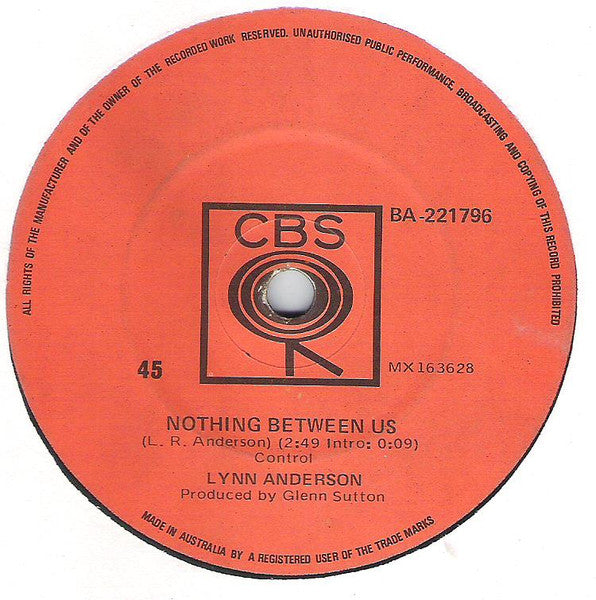 Lynn Anderson : Rose Garden (7", Single)