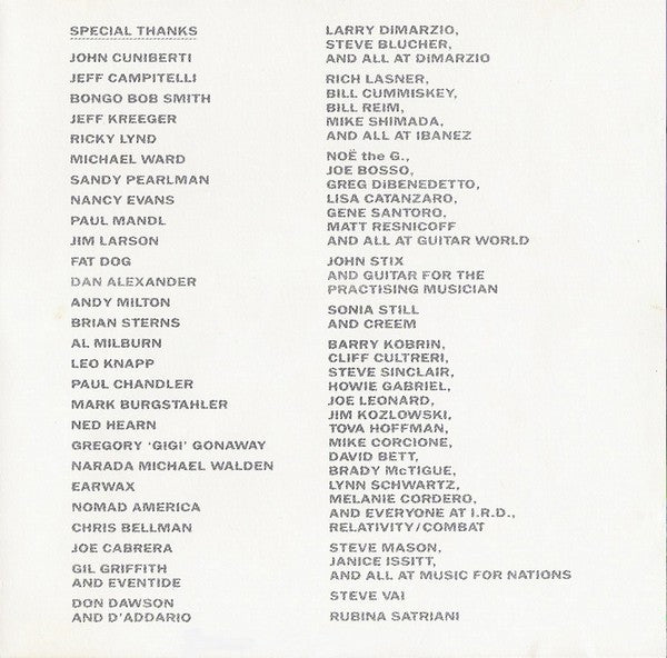 Joe Satriani : Surfing With The Alien (CD, Album, Bla)