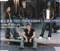 Blue (5) Feat. Stevie Wonder & Angie Stone : Signed, Sealed, Delivered I'm Yours (CD, Maxi, Enh)