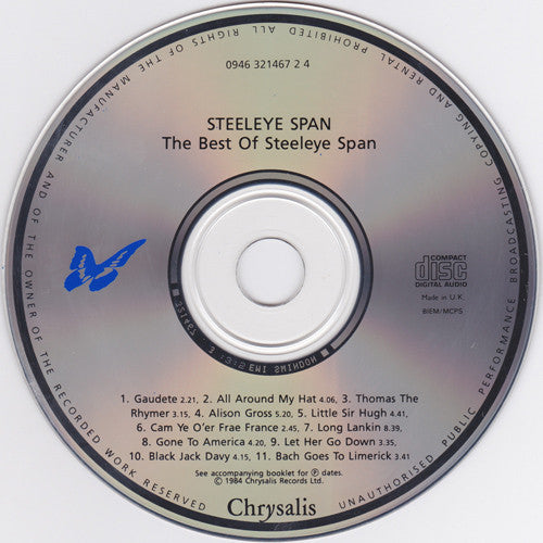 Steeleye Span : The Best Of Steeleye Span (CD, Comp, RE)