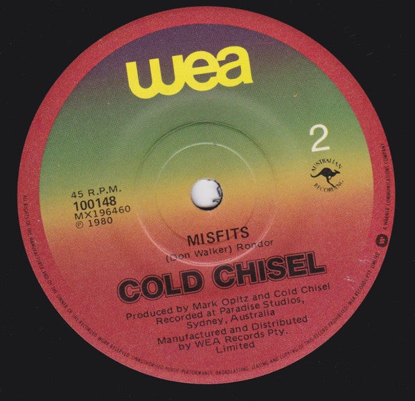 Cold Chisel : My Baby (7", Single)