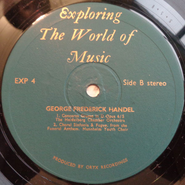 Georg Friedrich Händel : A Musical Portrait (LP, Comp)