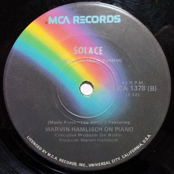 Marvin Hamlisch : (Music From "The Sting") The Entertainer / Solace (7", Single)