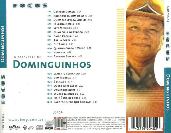 Dominguinhos : Focus - O Essencial De Dominguinhos (CD, Comp, RP)