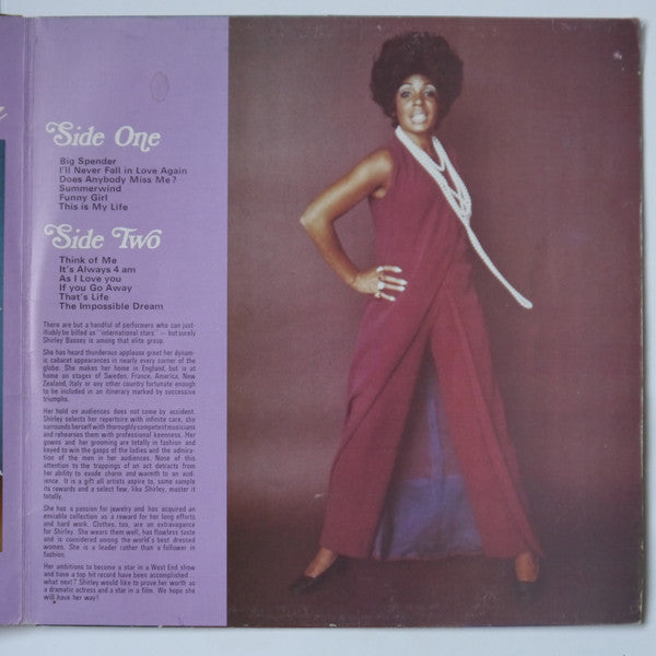 Shirley Bassey : Shirley Bassey (LP, Comp, Gat)