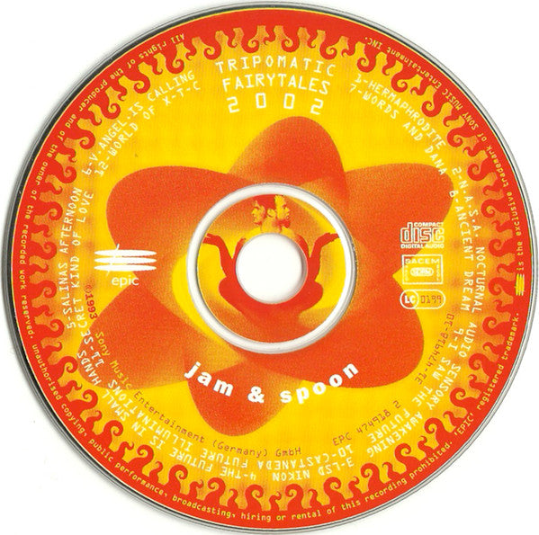 Jam & Spoon : Tripomatic Fairytales 2002 (CD, Album)