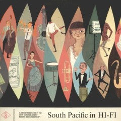 The Chico Hamilton Quintet : South Pacific In Hi-Fi (LP, Album, Mono, Club)