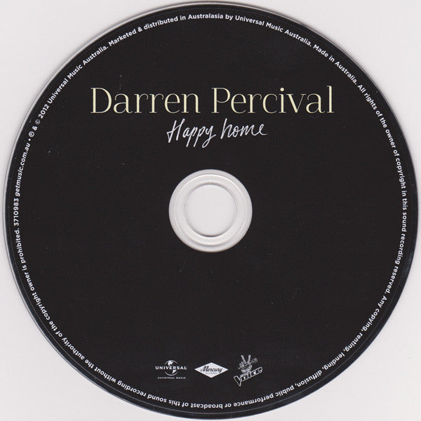 Darren Percival : Happy Home (CD)