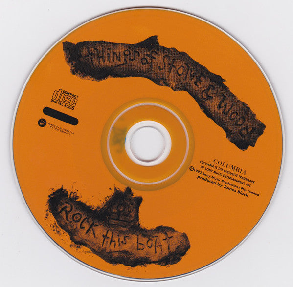Things Of Stone & Wood : Rock This Boat (CD, Single)