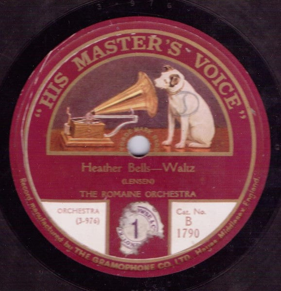 The Romaine Orchestra : Dreamy Melody / Heather Bells (Shellac, 10")
