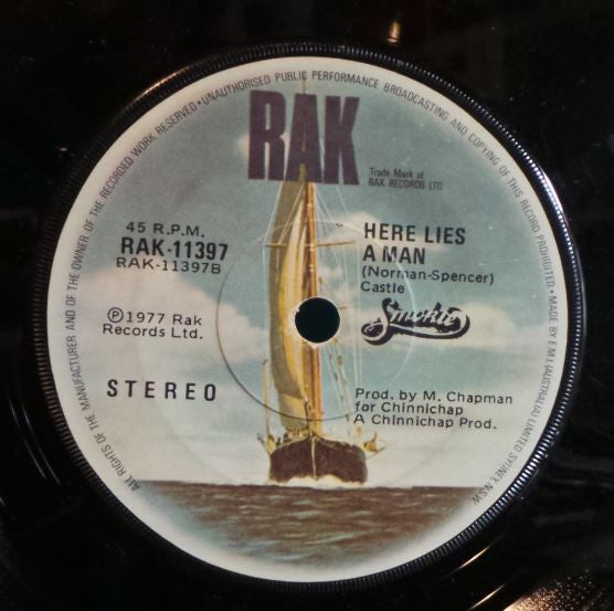 Smokie : Lay Back In The Arms Of Someone (7", Single)