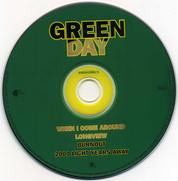 Green Day : When I Come Around (CD, Single, Gre)