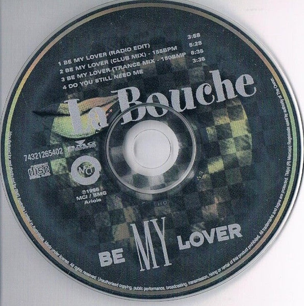 La Bouche : Be My Lover (CD, Maxi)