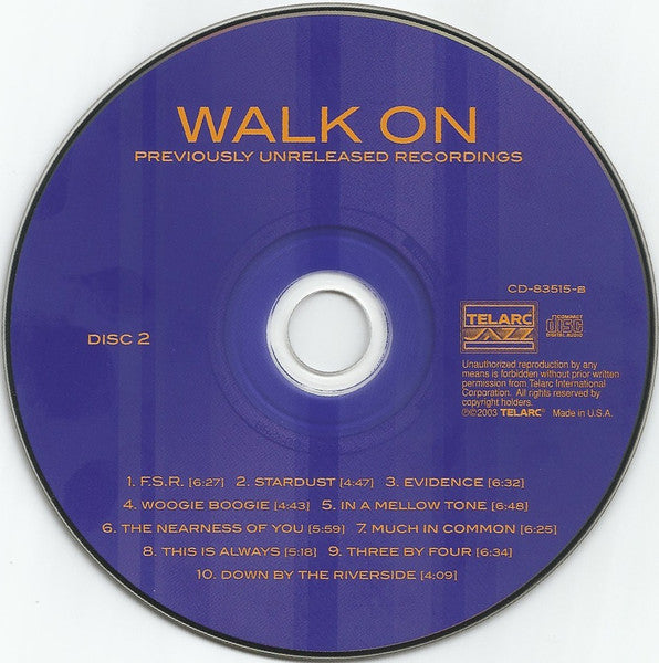 Ray Brown : Walk On - The Final Ray Brown Trio Recording (2xCD, Album)