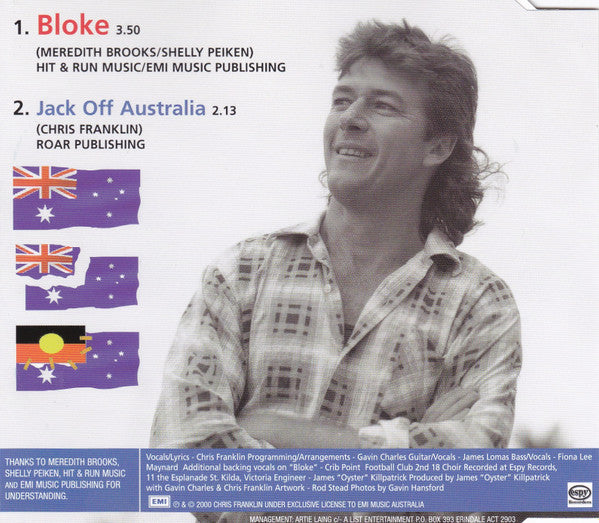 Chris Franklin : Bloke (CD, Single)