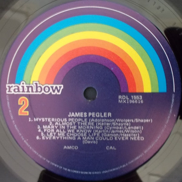 James Pegler : James Pegler (LP, RE)