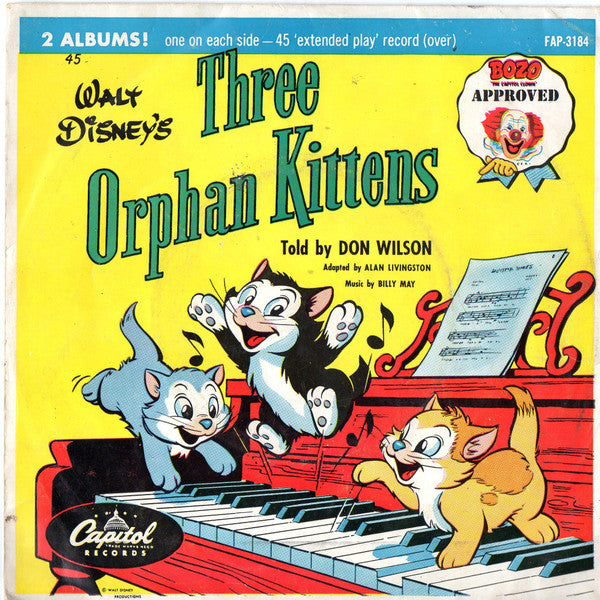 Don Wilson (4) : Three Orphan Kittens / Country Cousin (7", EP)