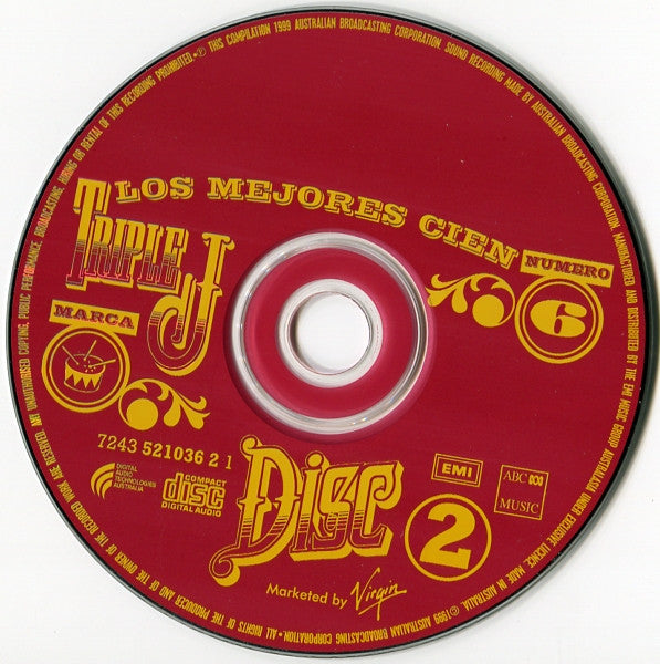 Various : Triple J Hottest 100 Volume 6 (2xCD, Comp)