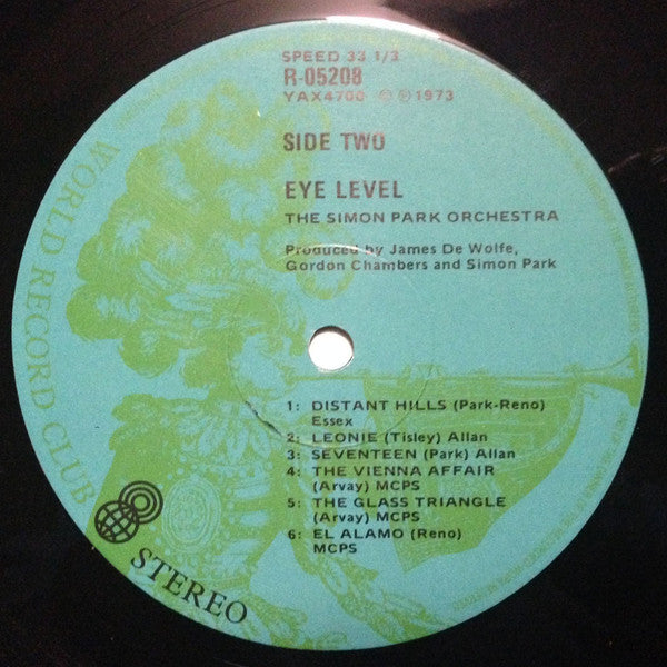 The Simon Park Orchestra : Eye Level (LP, Club)