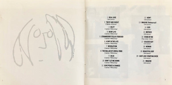 John Lennon : Imagine (Music From The Motion Picture) (CD, Comp, RE)