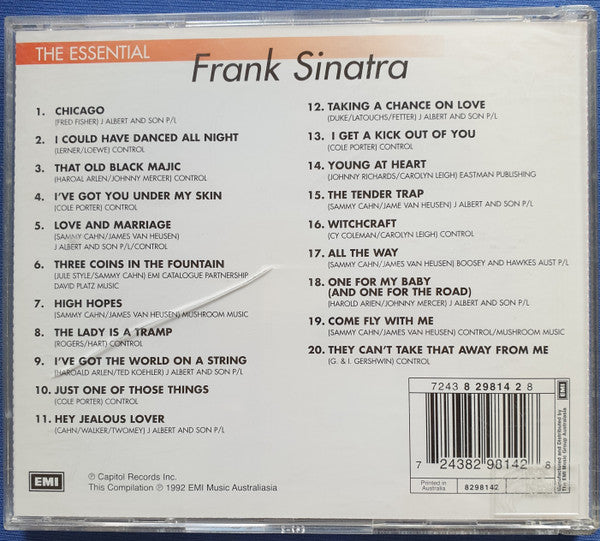 Frank Sinatra : The Essential Frank Sinatra (CD, Comp)