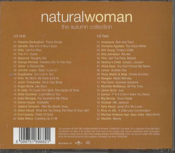 Various : Natural Woman The Autumn Collection (2xCD, Comp)