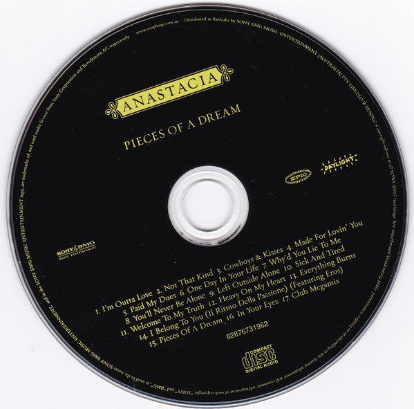 Anastacia : Pieces Of A Dream (CD, Comp)