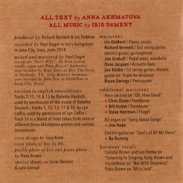 Iris DeMent : The Trackless Woods (CD, Album)