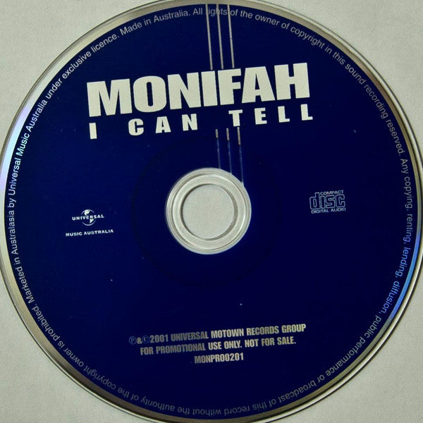 Monifah : I Can Tell (CD, Single, Promo)