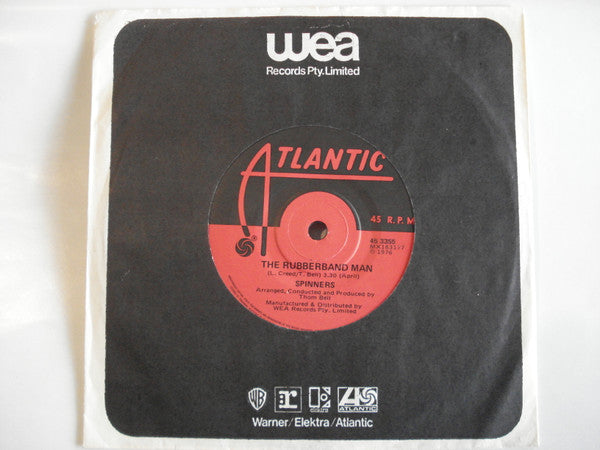 Spinners : The Rubberband Man (7", Single)