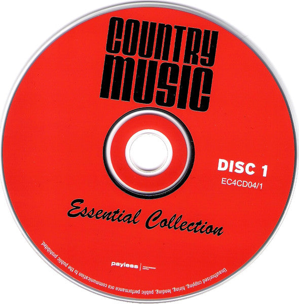 Various : Country Music Essential Collection (4xCD, Comp)
