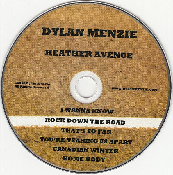 Dylan Menzie : Heather Avenue (CD, EP)