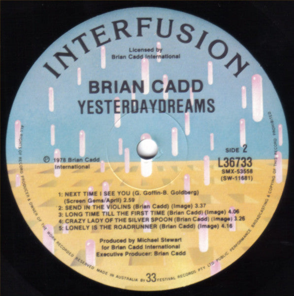 Brian Cadd : Yesterdaydreams (LP, Album)