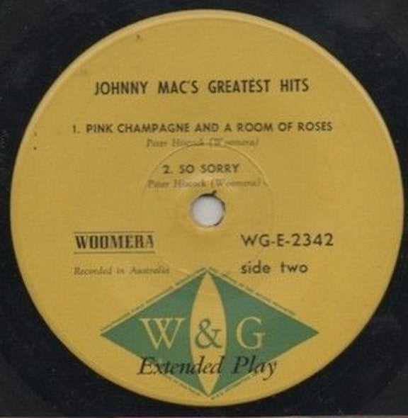 Johnny Mac (6) : Johnny Mac's Greatest Hits (7", EP)