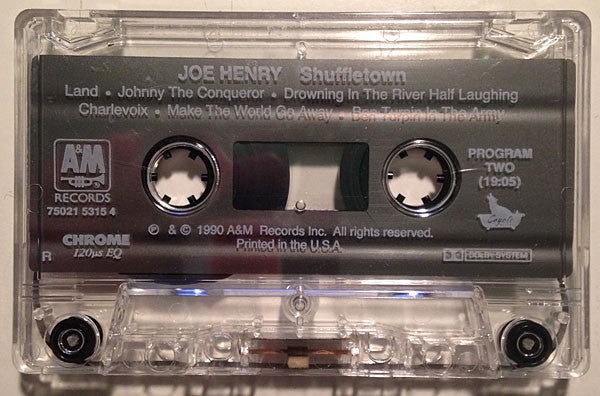 Joe Henry : Shuffletown (Cass, Album, Dol)