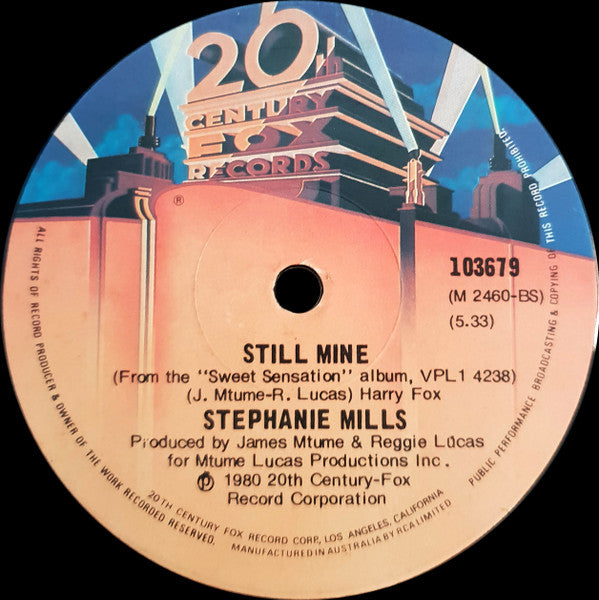 Stephanie Mills : Never Knew Love Like This Before (7", Single)