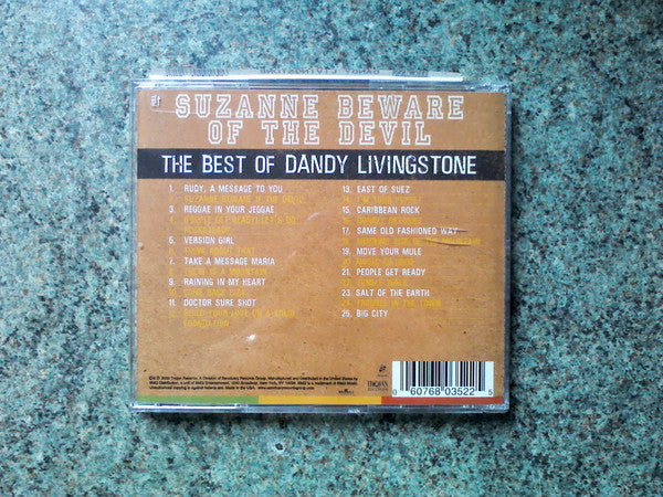 Dandy Livingstone : Suzanne Beware Of The Devil (The Best Of Dandy Livingstone) (CD, Comp)