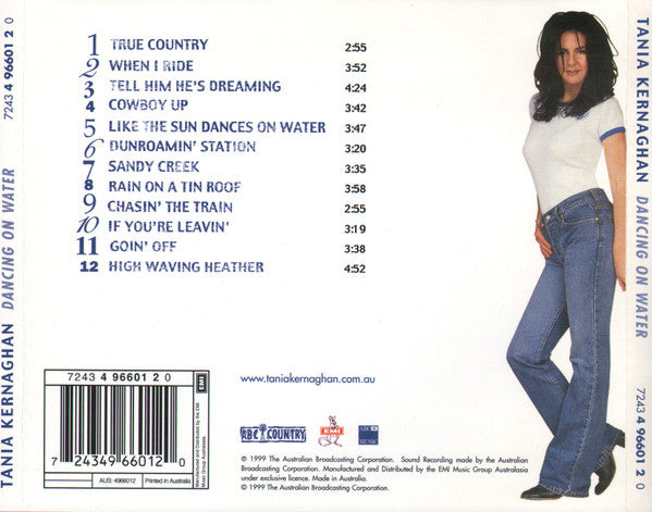 Tania Kernaghan : Dancing On Water (CD, Album)