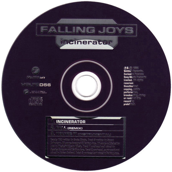 Falling Joys : Incinerator (CD, Maxi)