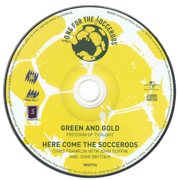 Freedom Of Thought : Green And Gold (CD, Single)