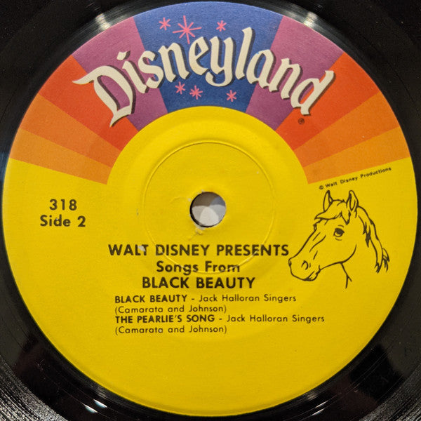 No Artist : Walt Disney Presents The Story Of Black Beauty (7")