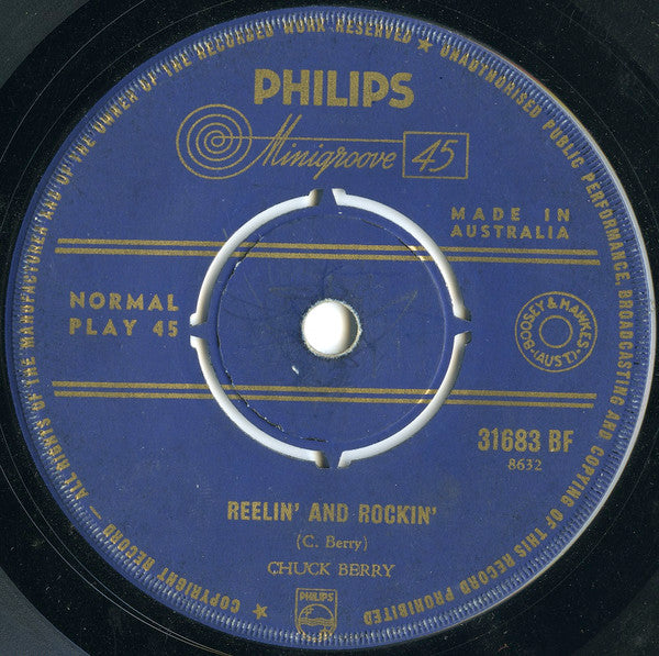 Chuck Berry : Sweet Little Sixteen (7", Single)
