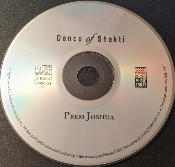 Prem Joshua : Dance Of Shakti (CD, Album)