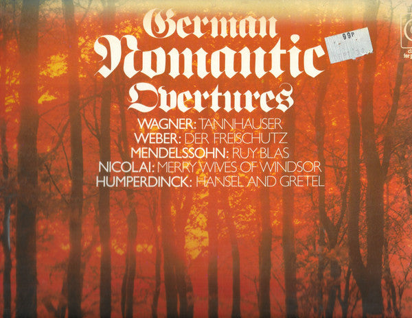 London Philharmonic Orchestra, James Lockhart : German Romantic Overtures (LP)