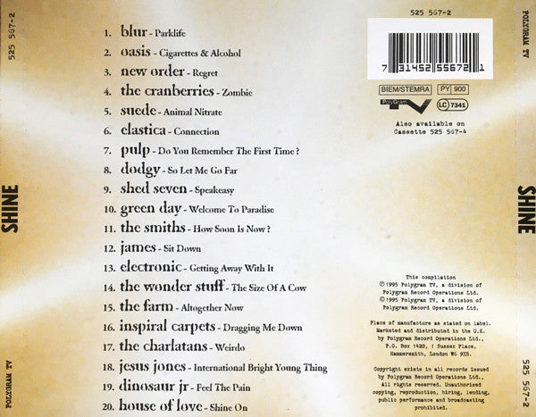 Various : Shine (CD, Comp)