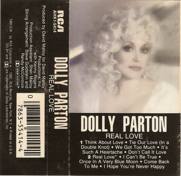 Dolly Parton : Real Love (Cass, Album)