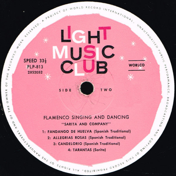 Sarita & Co.* : Flamenco! (LP, Album, Mono, Club)